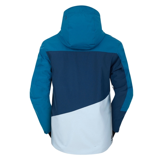 Men's Baseplate II Ski Jacket Kingfisher Blue Navy