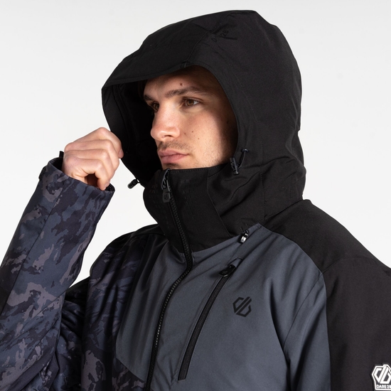 Veste de ski Homme Baseplate II Gris-Noir