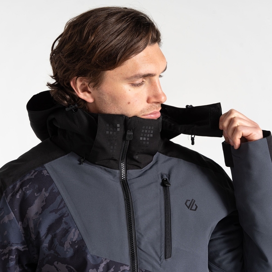 Veste de ski Homme Baseplate II Gris-Noir