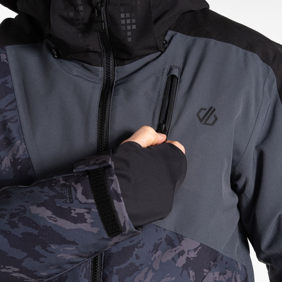 Veste de ski Homme Baseplate II Gris-Noir