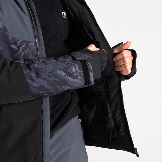 Veste de ski Homme Baseplate II Gris-Noir