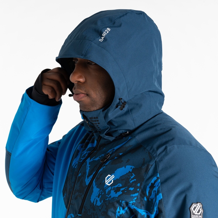 Men s Baseplate II Ski Jacket Moonlight Denim Blue