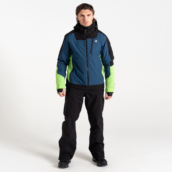 Men's Halfpipe II Ski Jacket Black Navy