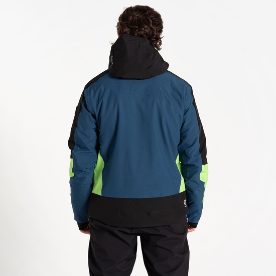 Men's Halfpipe II Ski Jacket Black Navy