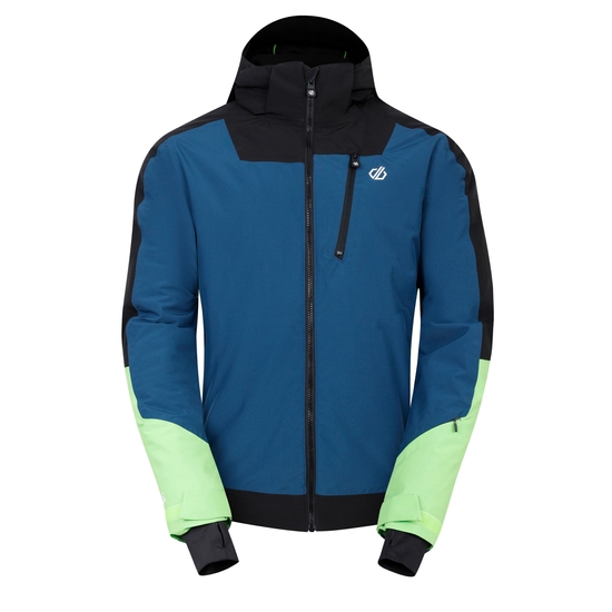 Men's Halfpipe II Ski Jacket Black Navy