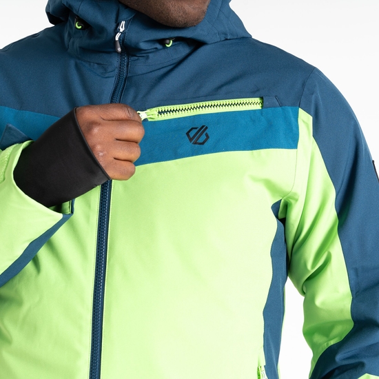 Veste de ski Homme Eagle II Bleu Foncé Et Vert