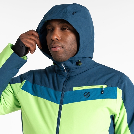 Veste de ski Homme Eagle II Bleu Foncé Et Vert