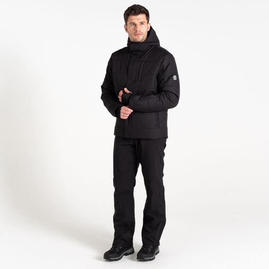 Veste de ski cloisonnée Homme Camber Noir