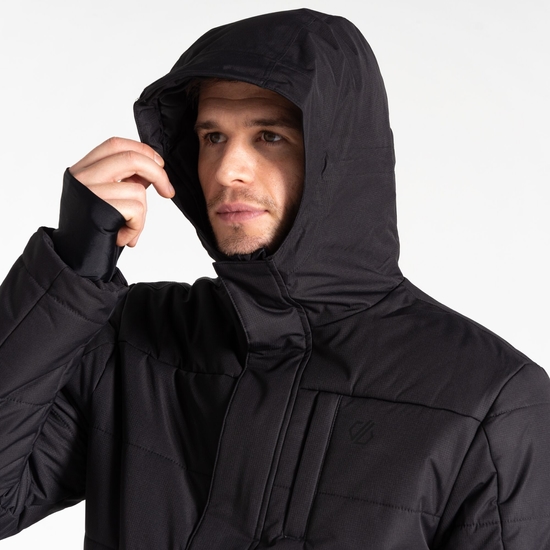 Veste de ski cloisonnée Homme Camber Noir