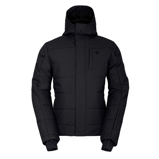 Veste de ski cloisonnée Homme Camber Noir