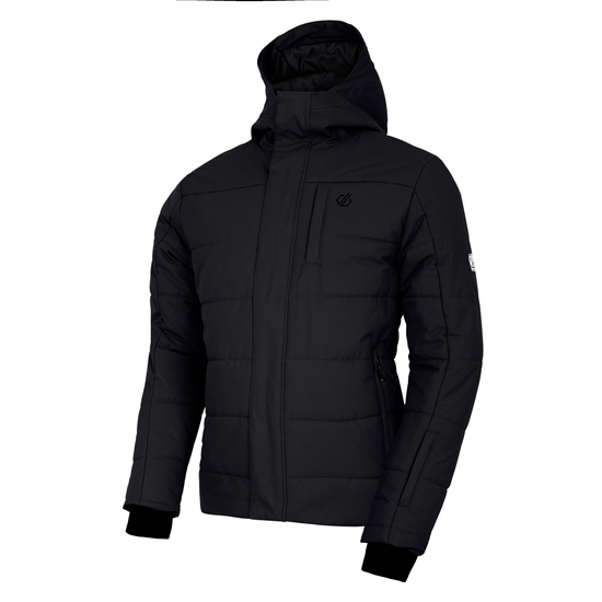 Veste de ski cloisonnée Homme Camber Noir