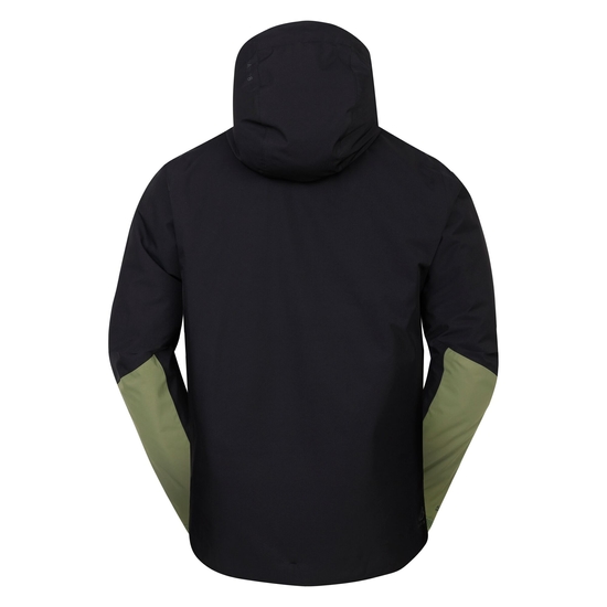 Veste de ski Homme Precision II Noir Et Vert Olive