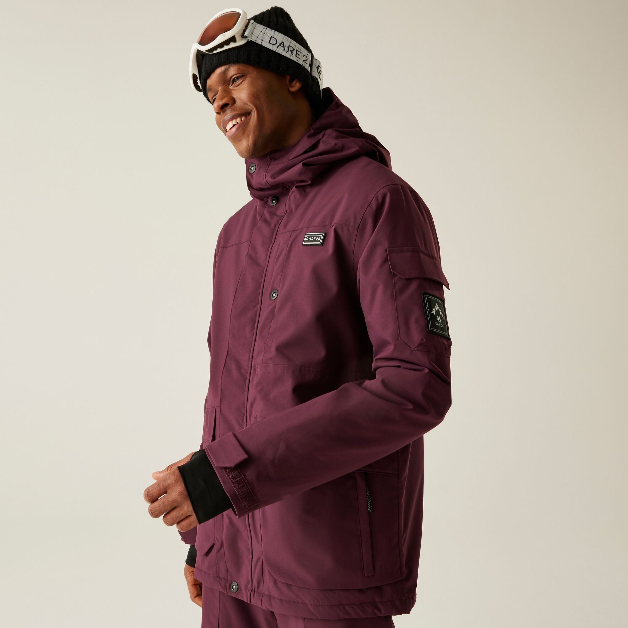 Dare 2B Men's Purple Twin Tip Ski Jacket Size: S