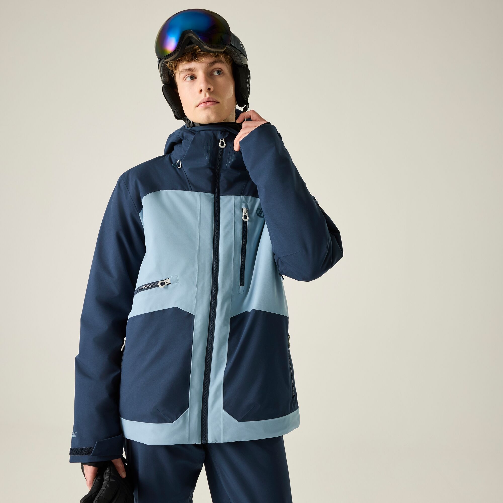 Dare 2B Men's Blue Baseplate Iv Insulated Jacket - Image 5
