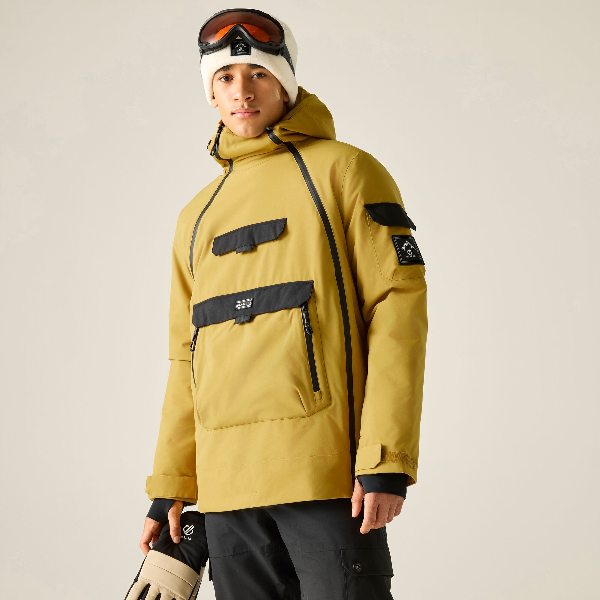 Dare 2B Men's Brown T-Bar Iii Ski Jacket Size: Xxxl - Image 1