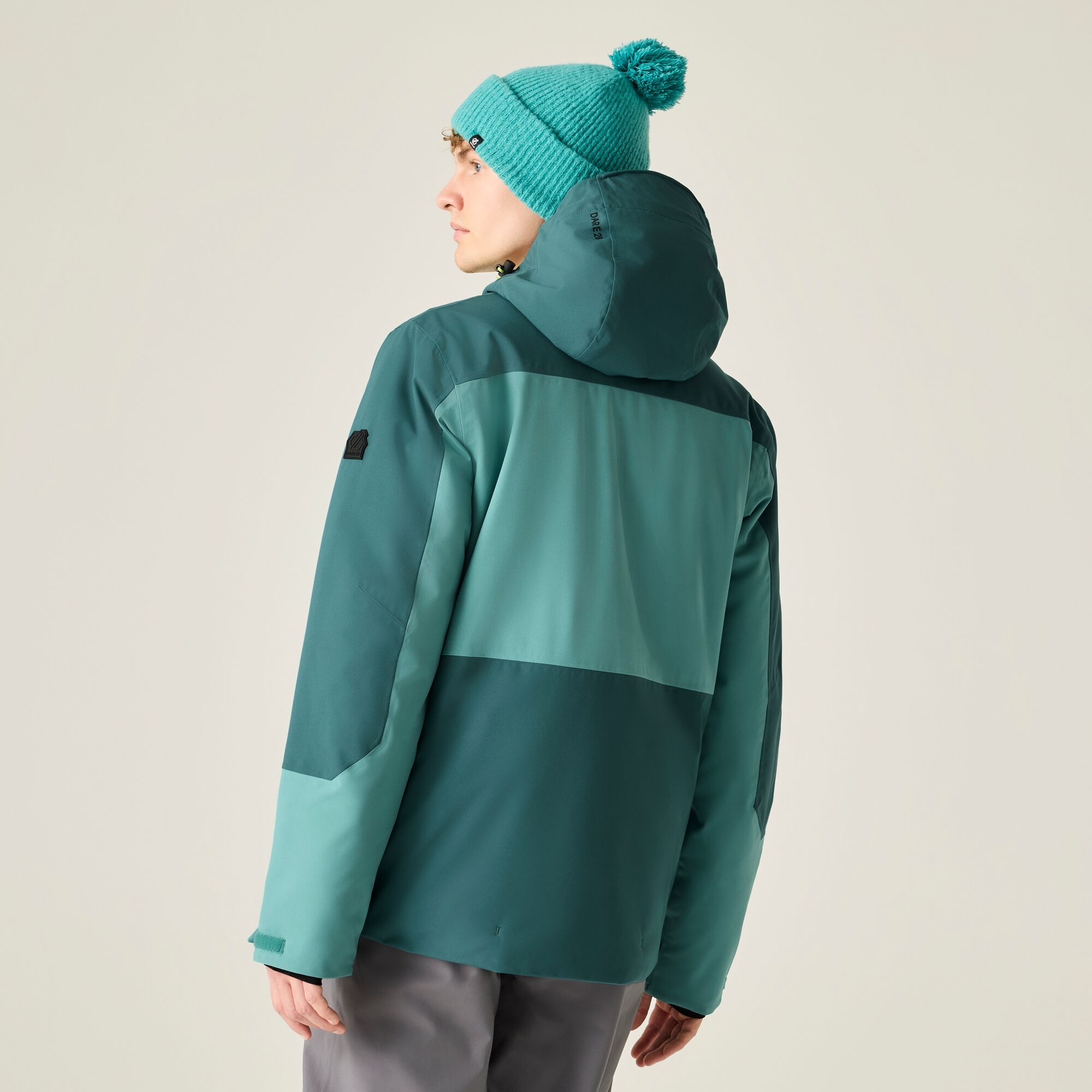 Dare2b Men's Eagle Iv Ski Jacket: : :, Colour: Te Teal/Mediterranea Extra Large - Outdoor Action - Image 3