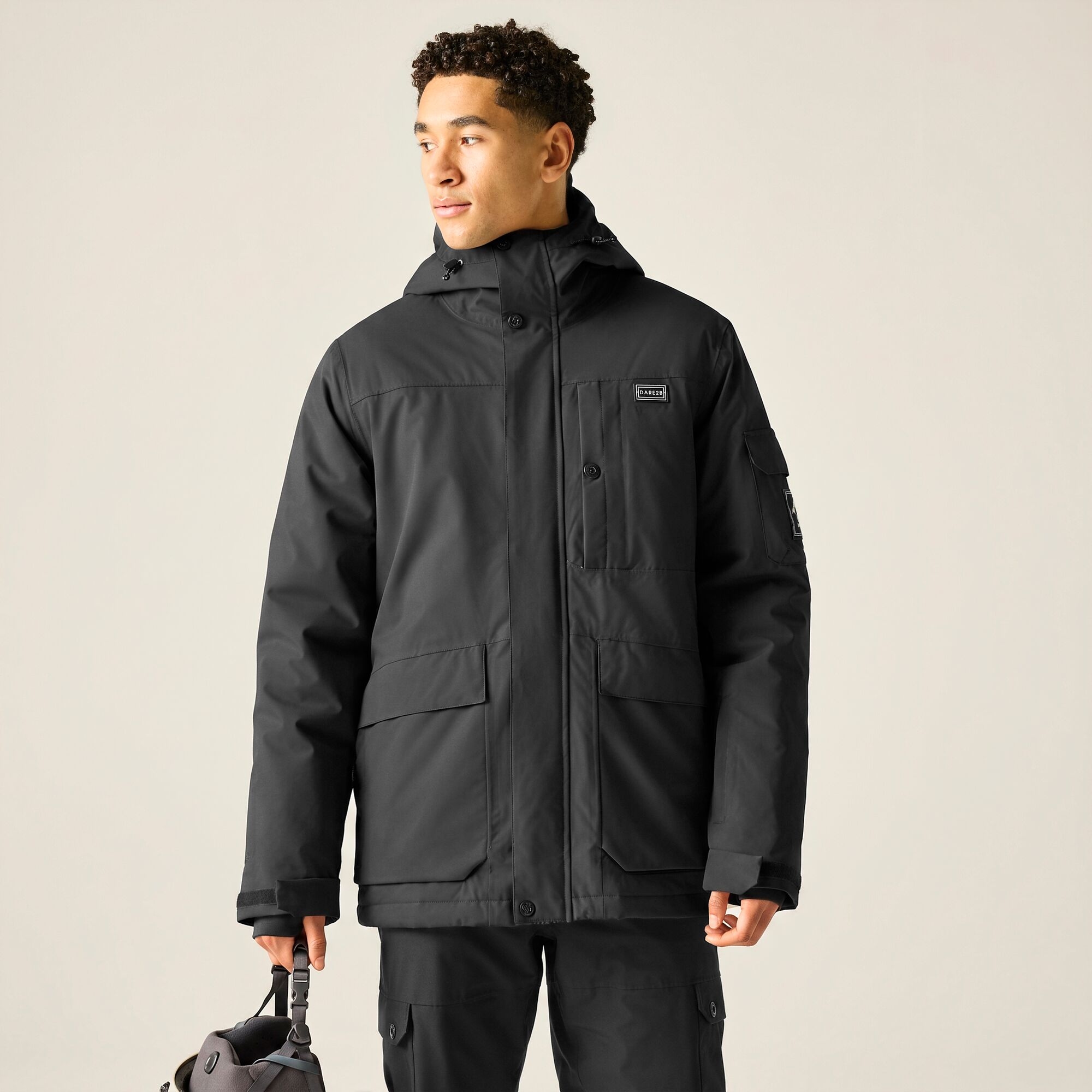Dare 2b Men's Twin Tip II Insulated Ski Jacket, Waterproof, Windproof Coat - Image 3