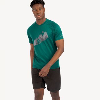 Men's Righteous II Graphic T-Shirt Ultramarine Green