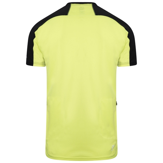 Maillot Sport Homme Léger Avec Ouverture 1/2 Zip ACESS II Jaune