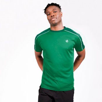 Jenson Button Kollektion - Discernible Leichtes, Reflektierendes T-Shirt Für Herren Grün
