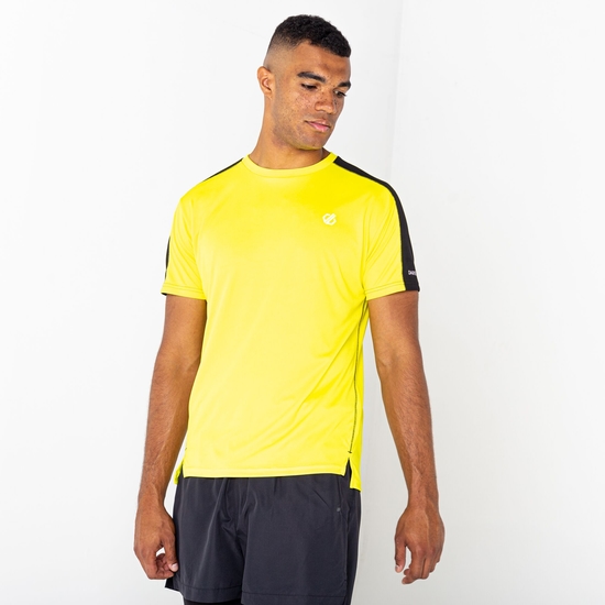 Discernible Leichtes, Reflektierendes T-Shirt Für Herren Gelb
