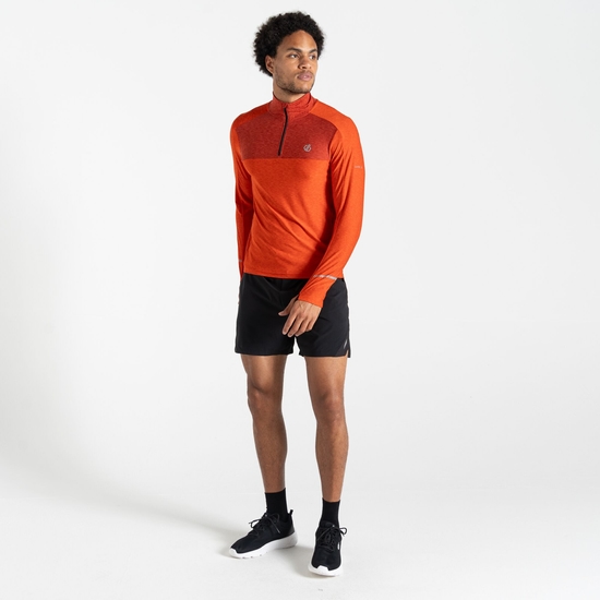 Men's Power Up II Lightweight Jersey Cinnamon Tuscan Red Marl