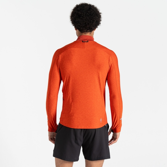 Men's Power Up II Lightweight Jersey Cinnamon Tuscan Red Marl