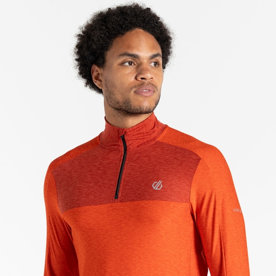 Men's Power Up II Lightweight Jersey Cinnamon Tuscan Red Marl
