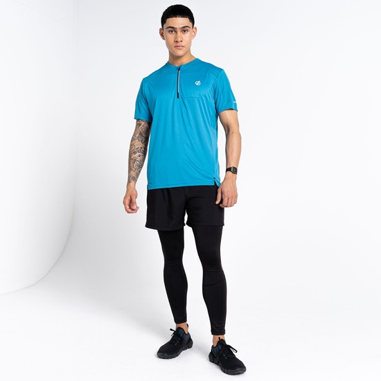 Aces III Homme Maillot zippé  Bleu
