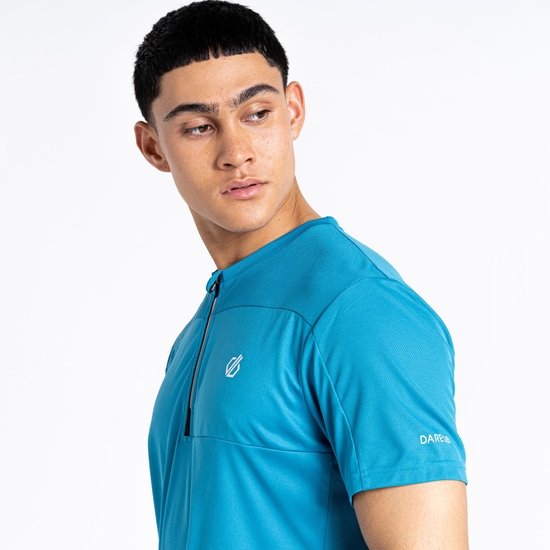 Aces III Homme Maillot zippé  Bleu