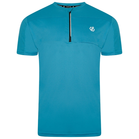Aces III Homme Maillot zippé  Bleu