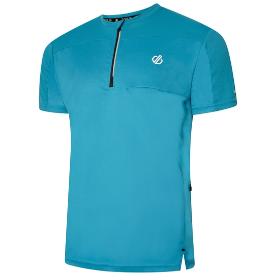 Aces III Homme Maillot zippé  Bleu
