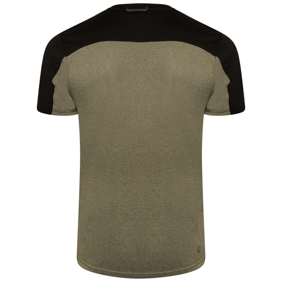 Men's Aces III Zip Up Jersey Agave Green Marl Black