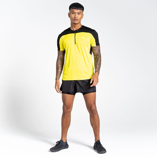 Aces III Homme Maillot zippé  Jaune