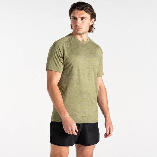 Men's Persist T-Shirt Olivine Green Marl