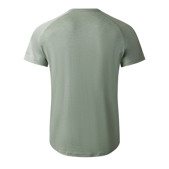 Men's Persist T-Shirt Aqua Grey Marl 