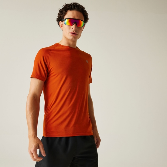 Men's Persist T-Shirt Cinnamon Marl