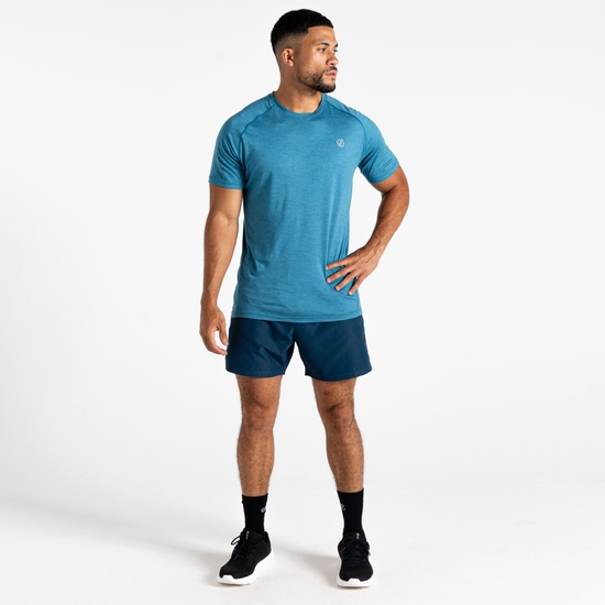 Men's Persist T-Shirt Bluesteel Marl 