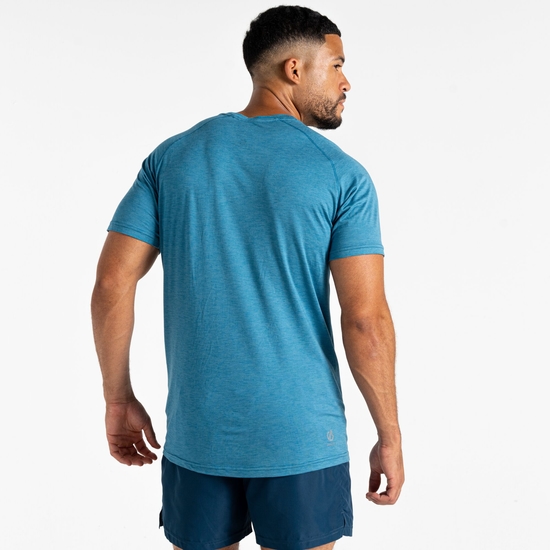 Men's Persist T-Shirt Bluesteel Marl 
