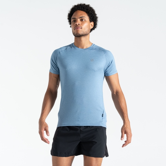 Herren Persist T-Shirt Blau