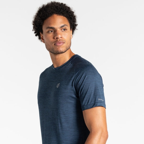 Men's Persist T-Shirt Moonlight Denim Marl
