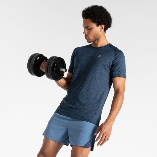Men's Persist T-Shirt Moonlight Denim Marl