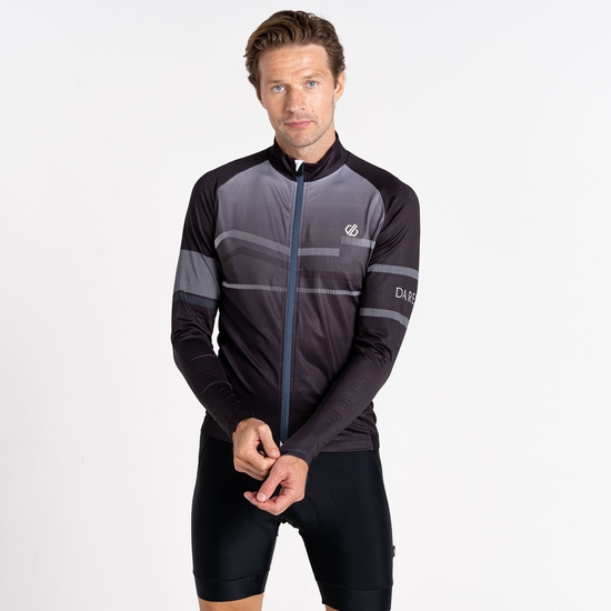 Men's AEP Revolving Long Sleeved Jersey Black
