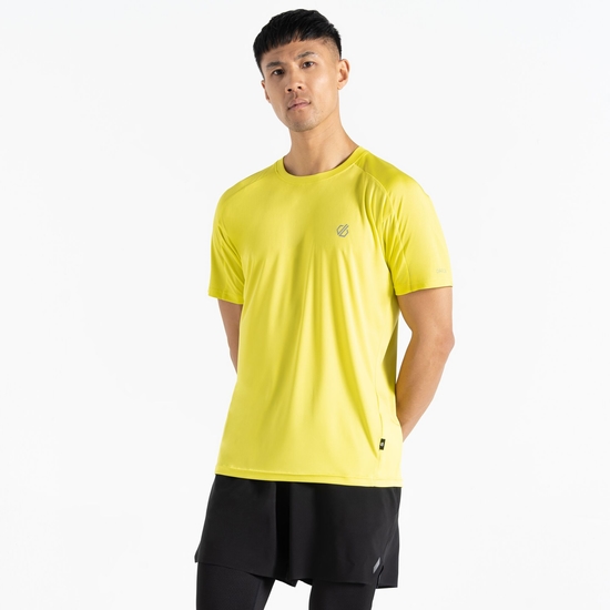 Men's Discernible III T-shirt Neon Spring Yellow