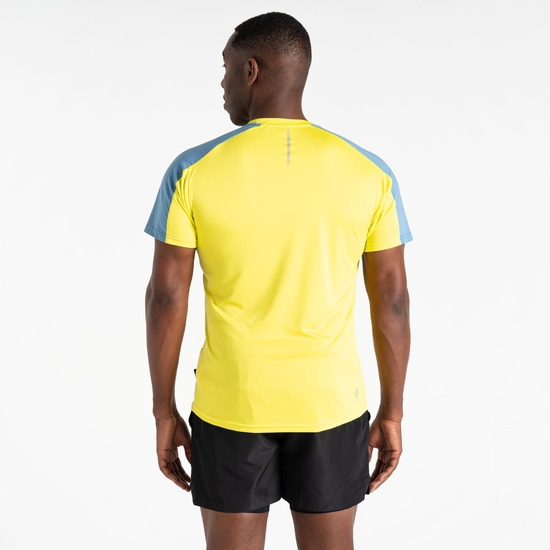 Herren Discernible III T-Shirt Gelb