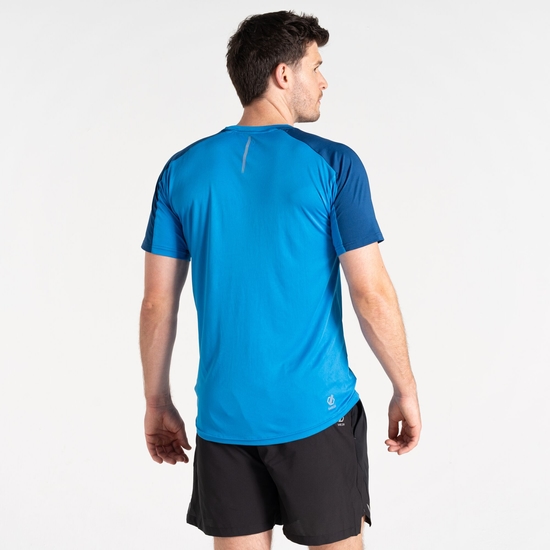 Men's Discernible III T-shirt Athletic Laser Blue