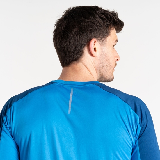 Men's Discernible III T-shirt Athletic Laser Blue