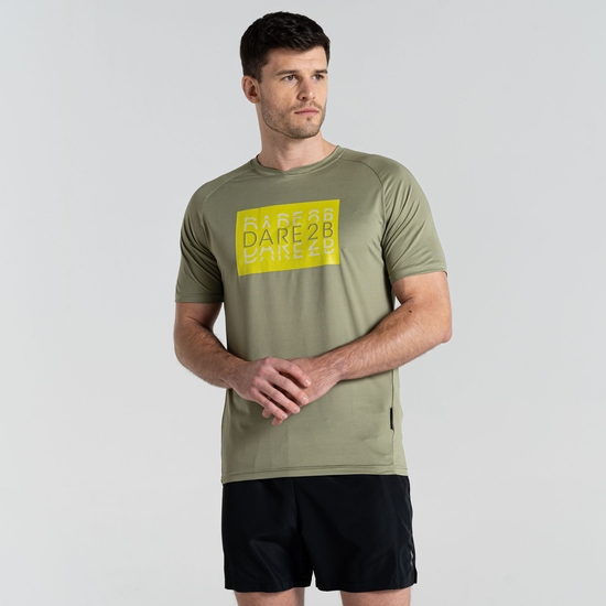 T-shirt de fitness Homme ESCALATION Vert