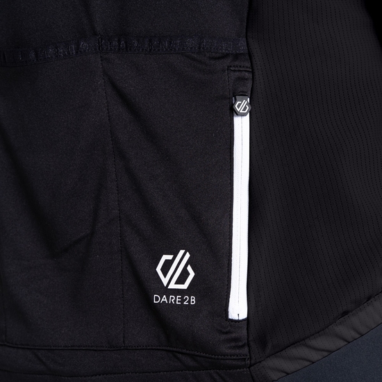 Men's Stay the Course III Cycling Jersey Orion Grey Black