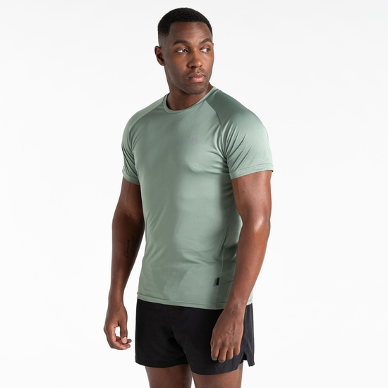 T-shirt de fitness Homme ACCELERATE Olivine Green